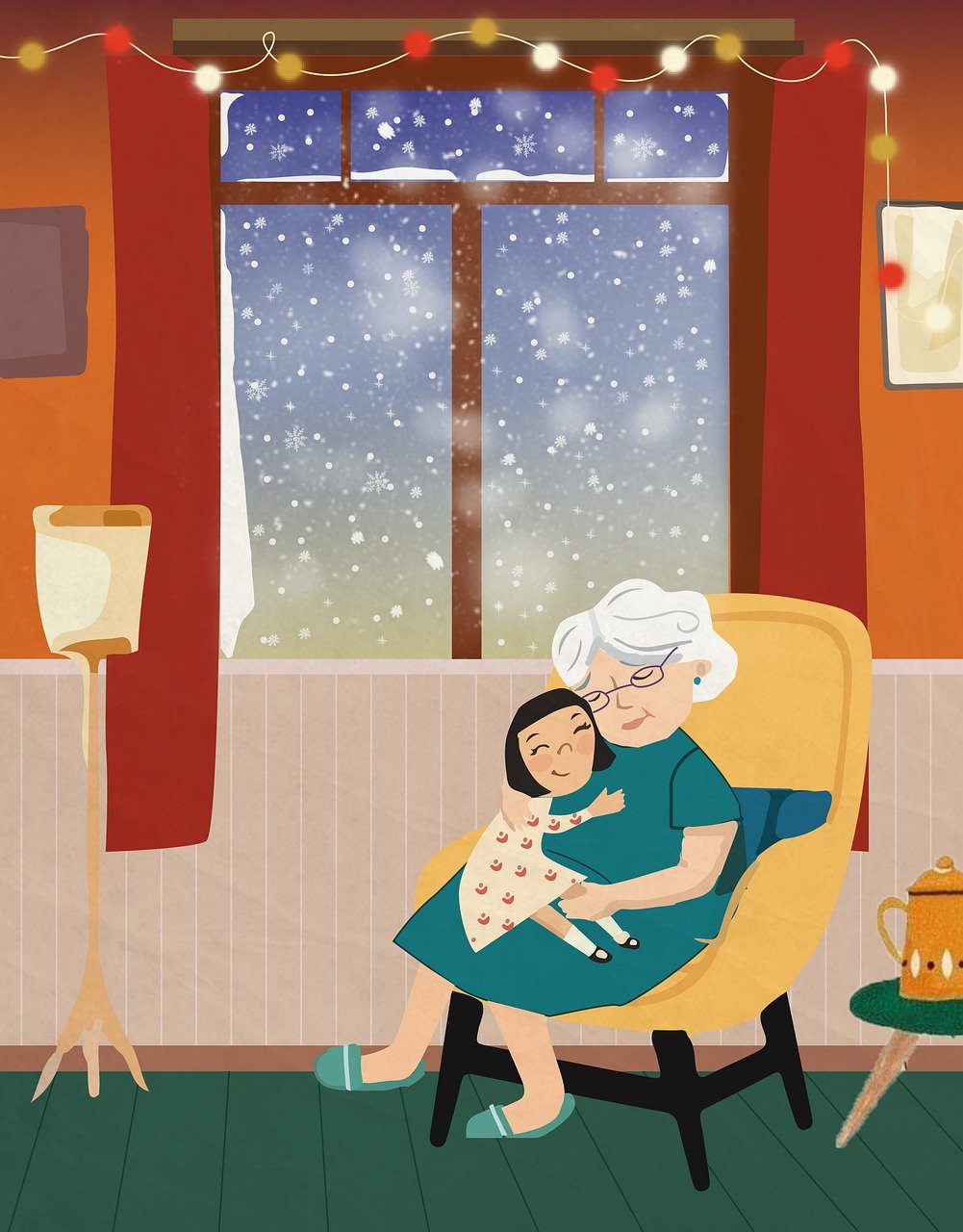 Bild von einer netten Oma